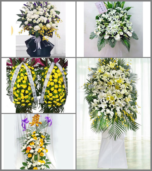 福建泉州晋江市龙湖镇内坑村白事花篮预定